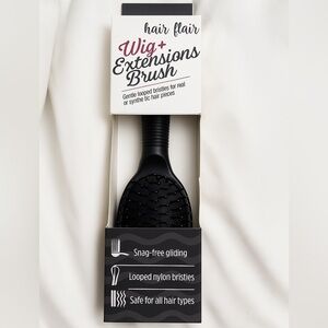 Hair Flair Wig + Extensions Brush | Snag-Free Looped Bristles | New in Box